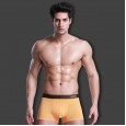 Men's underwear high-end seamless breathable Lenzing Modal boxer briefs mid-rise high-grade men's underwear