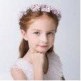 Children's head flower jewelry girl wreath headwear little girl flower princess Mori female flower girl hair accessories show