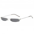 Trendy exquisite sunglasses men and women small frame square wild sunglasses street shot ocean film glasses S8028