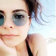 New retro small square octagonal sunglasses men and women trend ocean transparent sunglasses S17025