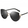 New ladies fashion big frame cat eye sunglasses trend gradient sunglasses wild sunglasses S9040
