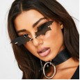 Personalized bat sunglasses men and women trendy colorful street shot sunglasses hot selling glasses S07