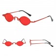 Tide retro small frame sunglasses female personality hip-hop sunglasses male round face sunglasses S8078