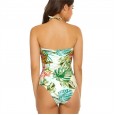 New swimsuit digital printing small fresh sexy beautiful lady one-piece swimsuit