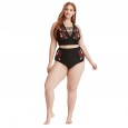 Increased high waist swimsuit plus size bikini BIKINI