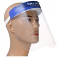 10Pcs Protective Face Shield Mask Anti Splash and Saliva Full Face Shield with Adjustable Band 