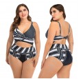 Siamese enlarged female swimsuit big cup MM swimsuit was thin 8929