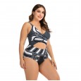 Siamese enlarged female swimsuit big cup MM swimsuit was thin 8929