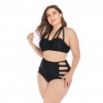 Large size bikini underwire large cup ladies swimsuit swimsuit 6654