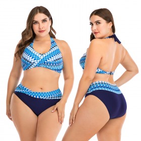 Large size bikini sexy big cup ladies swimsuit swimwear 8826