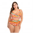 Large size bikini underwire large cup ladies swimwear swimwear 88