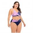 Plus size bikini sexy big cup ladies swimsuit swimwear 8813