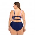 Plus size bikini sexy big cup ladies swimsuit swimwear 8813