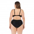 Plus size bikini gathered big cup ladies swimsuit swimsuit 6669
