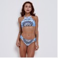 Sexy lace-up bikini swimsuit sports vest was thin swimsuit 9533