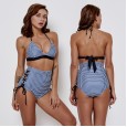 Sexy high-waist bikini swimsuit wearing a rope strap was thin swimsuit 95