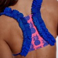 Sexy high-waist bikini swimsuit wearing a rope tie was thin swimsuit 9510