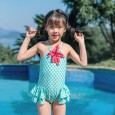 Children's one-piece swimsuit female baby starfish skirt swimsuit mermaid cute princess 1