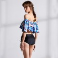 Hot spring sexy lady swimsuit sexy ruffle bikini 9103