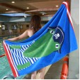 Beach towel new style cartoon printing class A formaldehyde-free adult swimming beach towel