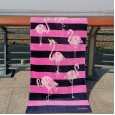 VB style beach towel active printing increase thickening swimming cotton beach towel