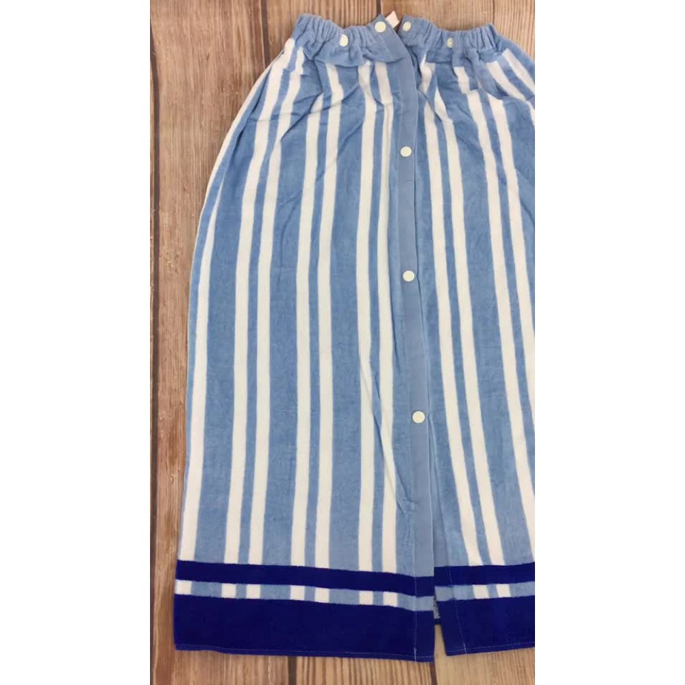 Bath skirt simple active printing soft absorbent bathroom bath pure cotton wrapped chest bath towel