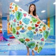 Bath towel wind class A formaldehyde-free active printing soft plus Daquan cotton bath beach towel 160 * 80