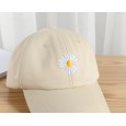 Little Daisy Baseball Cap Hat Female New Male Wild Embroidered Cap