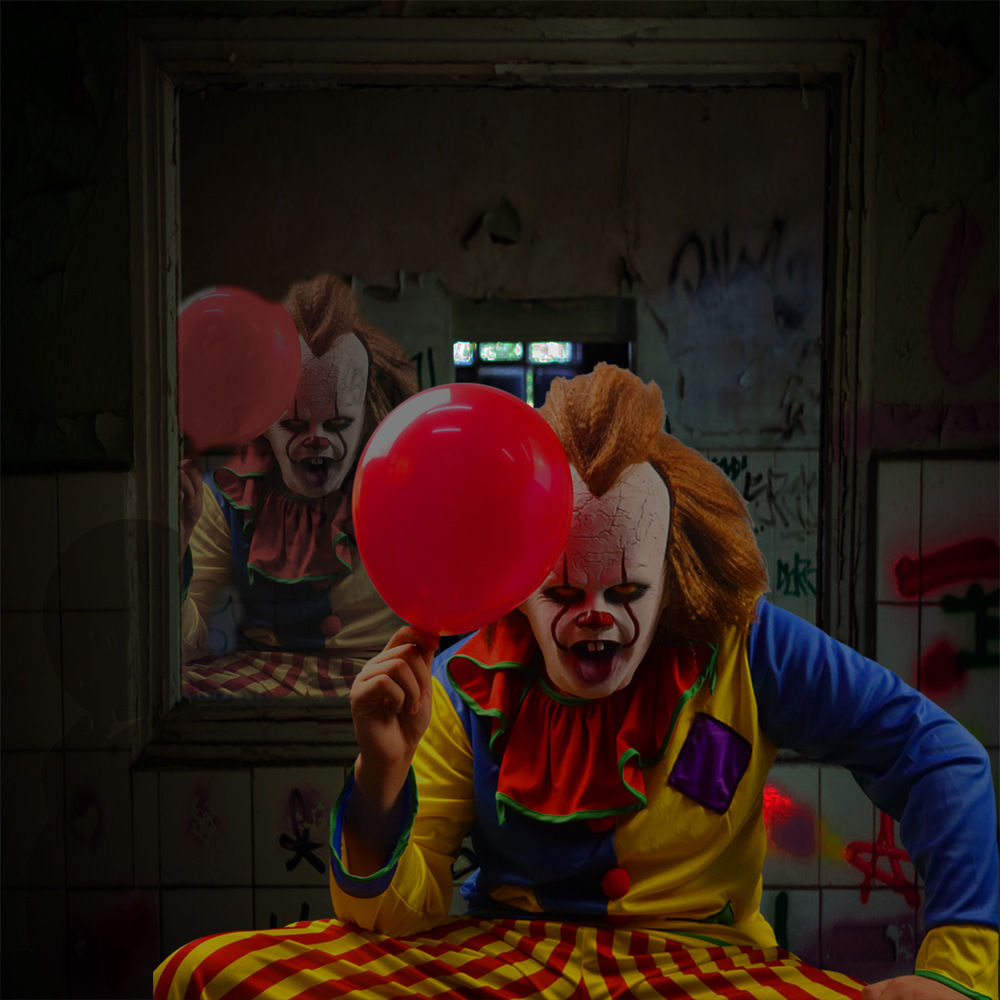 The new clown rejuvenation 2 mask headgear movie surrounding Halloween horror mask