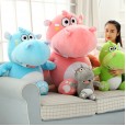 Cute hippo pillow doll crocodile plush toy children's toy rag doll to send girls wedding birthday gifts