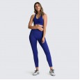 ! Hot-selling new seamless knitted buttocks yoga suit sports fitness suit vest suit female