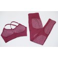 ! Hot-selling quick-drying yoga vest suit professional sports running seamless fitness bra suit female