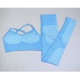 ! Hot-selling quick-drying yoga vest suit professional sports running seamless fitness bra suit female