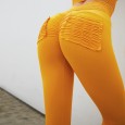 ! Sexy peach hips fitness suit suit, hip buttocks hip pocket yoga suit sports suit