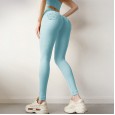 ! Sexy peach hips fitness suit suit, hip buttocks hip pocket yoga suit sports suit