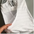 Fake two-piece vest loose blouse with sports yoga suit sports vest female loose