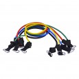Suit puller Xuken piece set latex combination fitness pull rope TPE fitness equipment pull rope