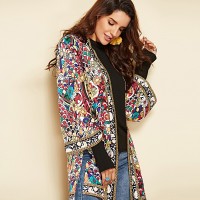 Autumn and winter new cardigan women's hot sale beach long-sleeved long-sleeved shirt