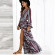 Hot Sale Malay Style Bohemian Long Skirt Beach Outer Dress