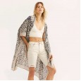 Summer hot sale new beach sunscreen outerwear printed women