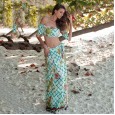Hot-selling beach vacation was thin jacket skirt skirt bohemian casual female two-piece suit