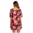 Women's new women's summer mid-length t-shirt female short-sleeved loose large size fashion top