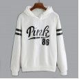Hot sale new letter printed hooded sweater women spring and autumn plus velvet long-sleeved women's jacket coat