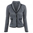 Casual small blazer thin section women's sense of spring and autumn new student temperament Slim wild short women's clothing