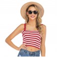 Knitted small vest ladies sexy wild sling inside and outside wear tide bottoming sleeveless top