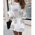 Autumn new style pleated waist ladies shirt RC6