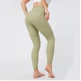 New yoga pants female nude high elastic running high waist sports tight running fitness pants female