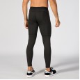 Men's zipper pocket fitness trousers PRO sports running training perspiration quick-drying high-elastic tights 1070