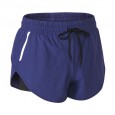 Ladies Tennis Running Shorts Fitness Sports Night Running Reflective Strip Quick-drying Fake Two-piece Yoga Pants 92402