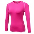 Women's tight PRO sports fitness yoga training long-sleeved T-shirt moisture wicking long-sleeved shirt clothes 39